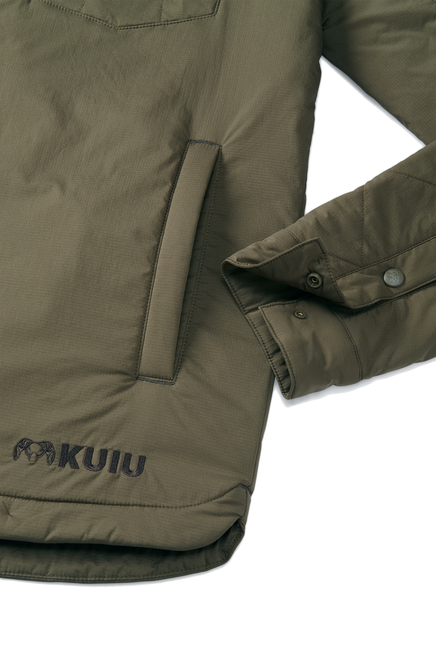 Base Camp Insulated Snap Shirt | Ash