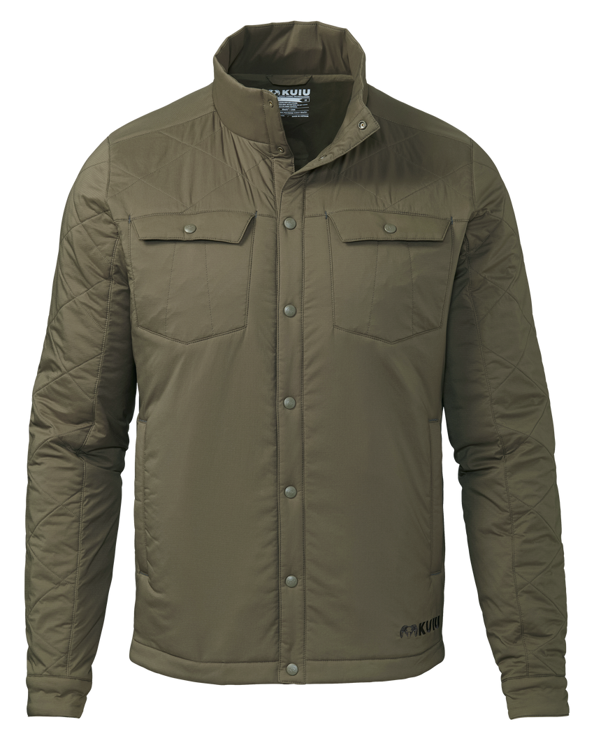 Base Camp Insulated Snap Shirt | Ash