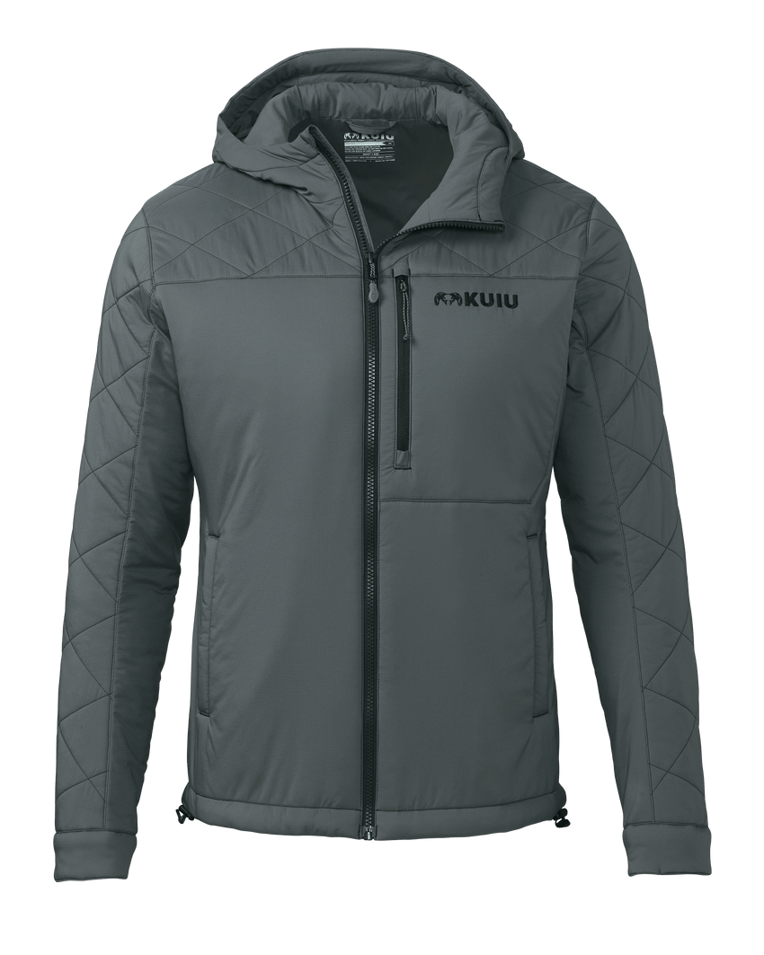 Outlet Granby Hooded Jacket | Gunmetal