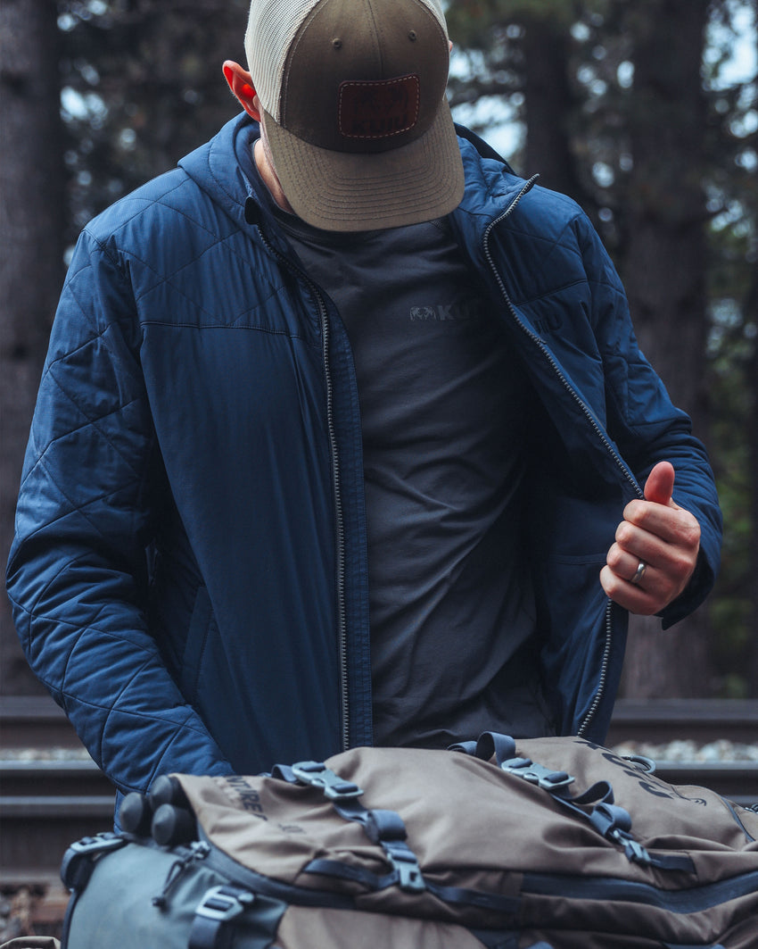Outlet Granby Hooded Jacket | Gunmetal