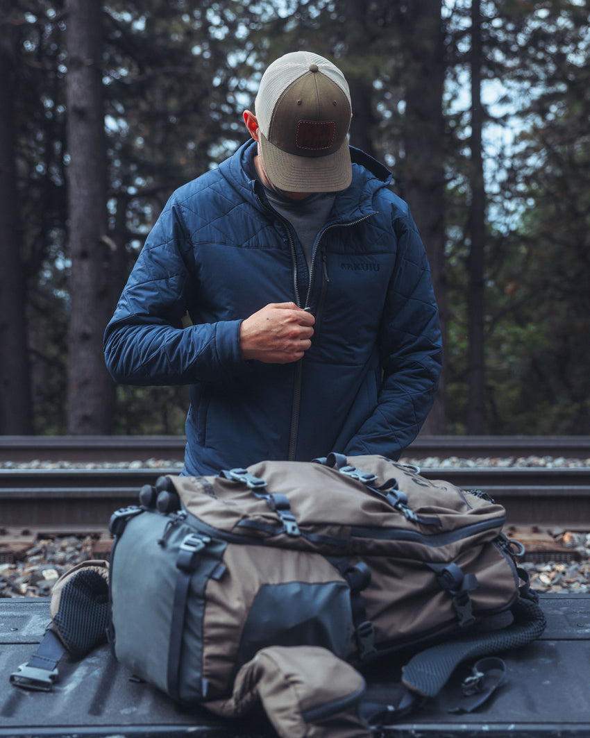 Outlet Granby Hooded Jacket | Gunmetal