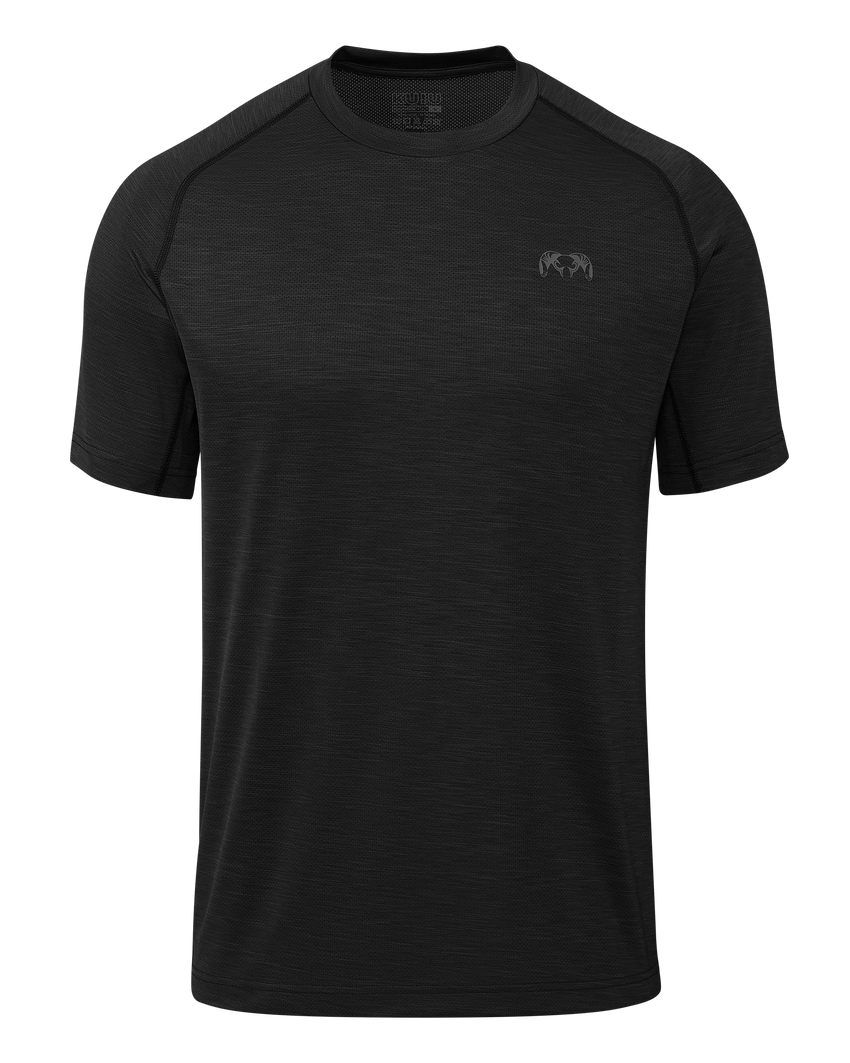 EnduroMesh SS Crew | Black Heather