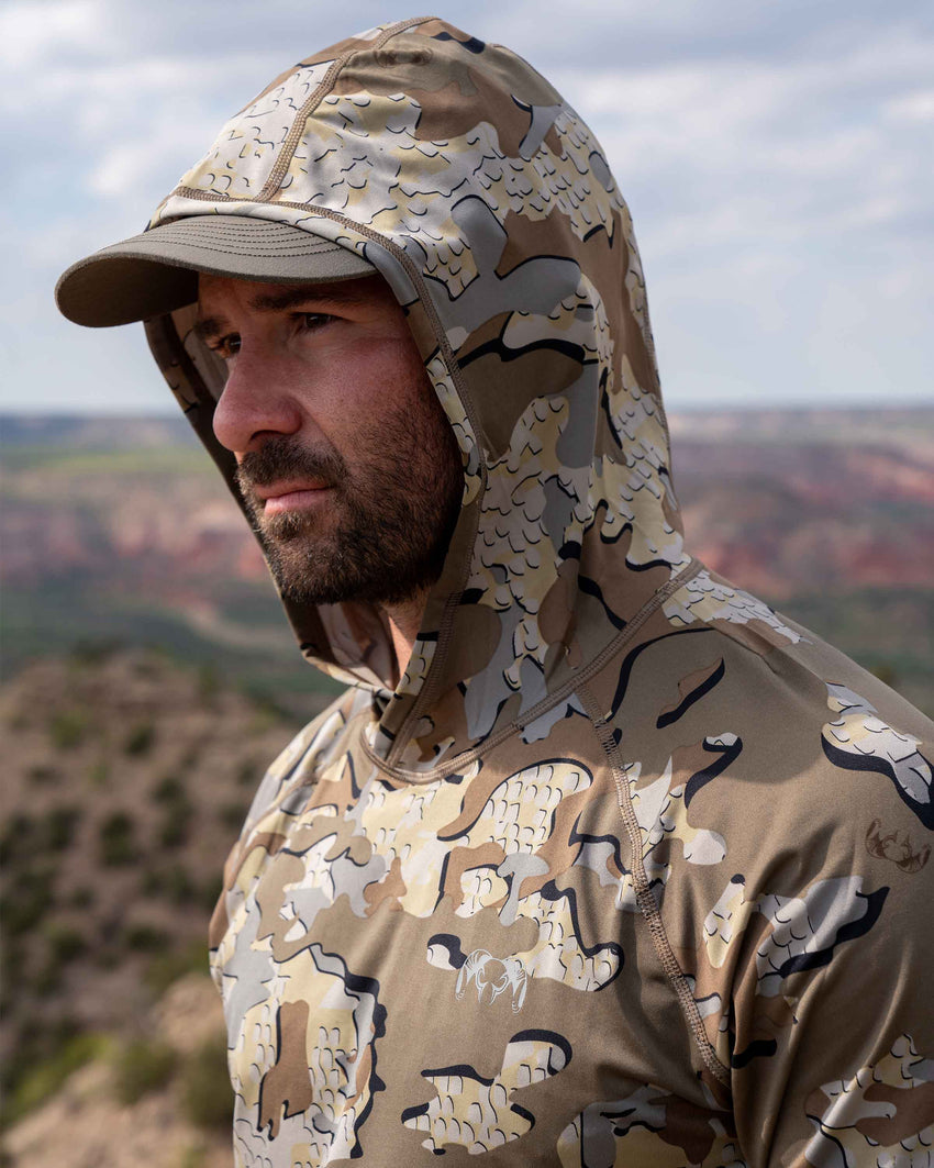 Gila LS Hoodie Gritstone | Dune Gritstone