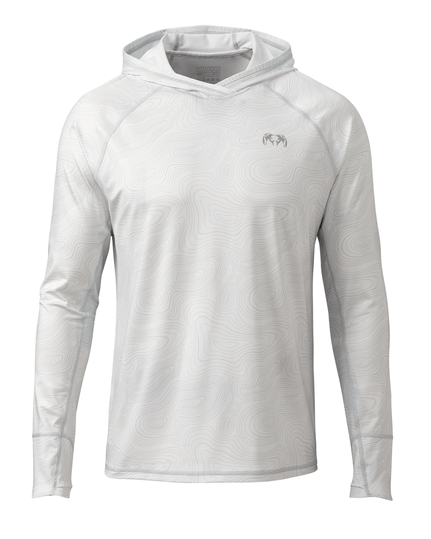 Gila LS Hoodie Topo | Skyline Topo Print