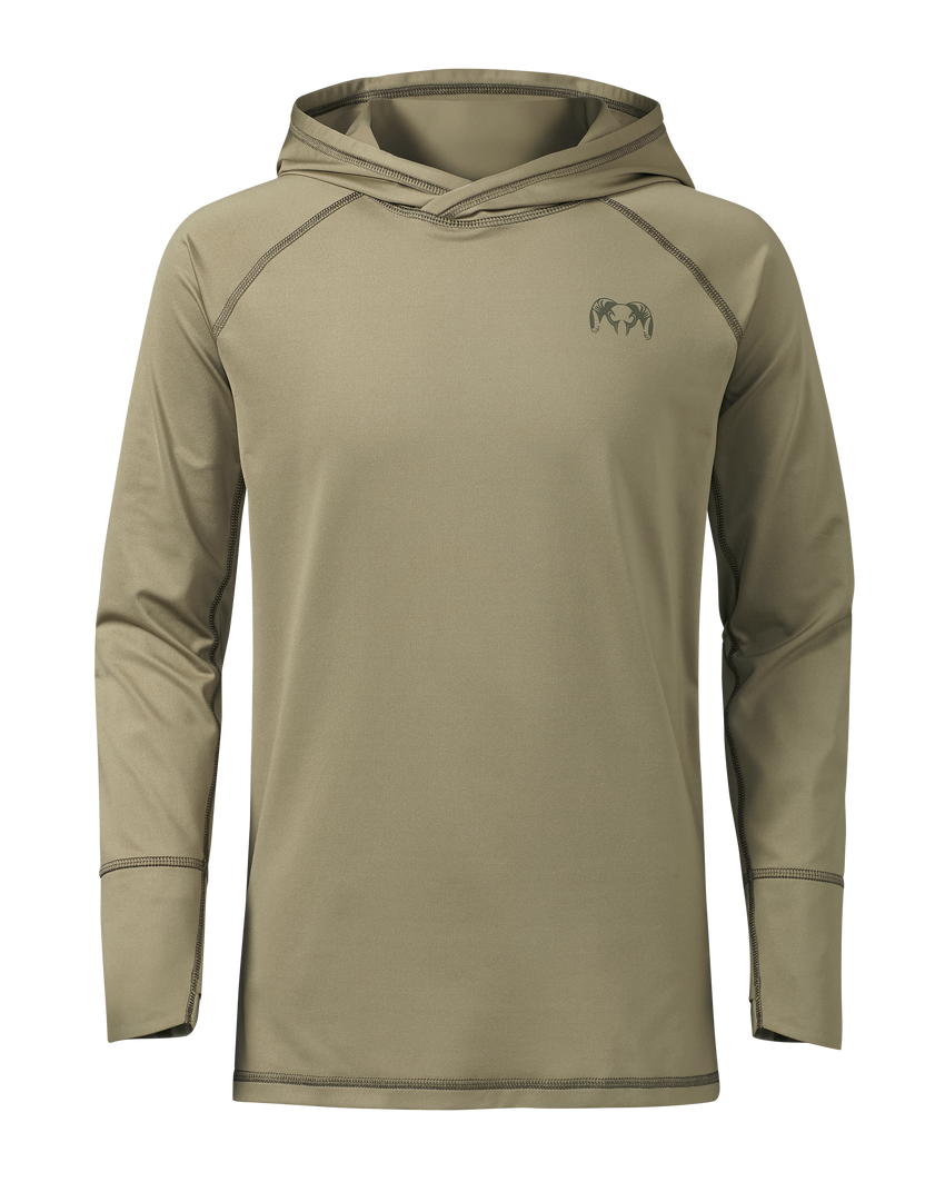 Youth Gila LS Hoodie | Khaki