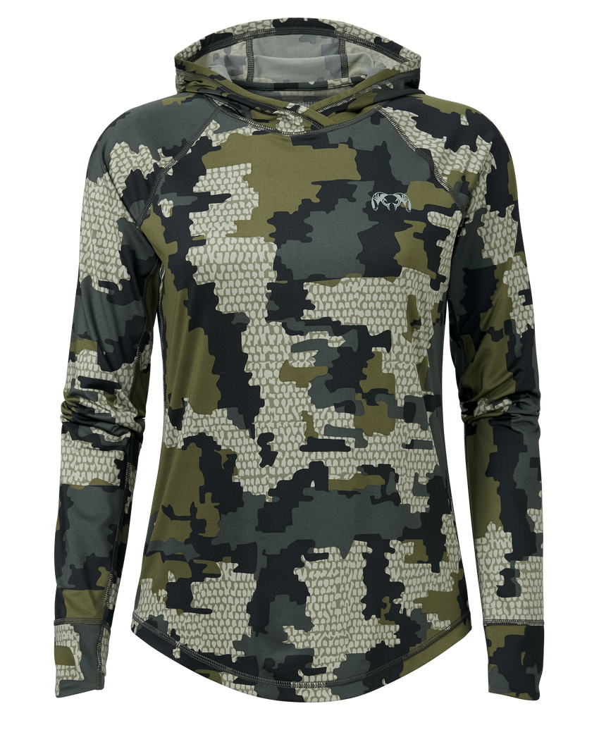Women's Gila LS Hoodie | Verde