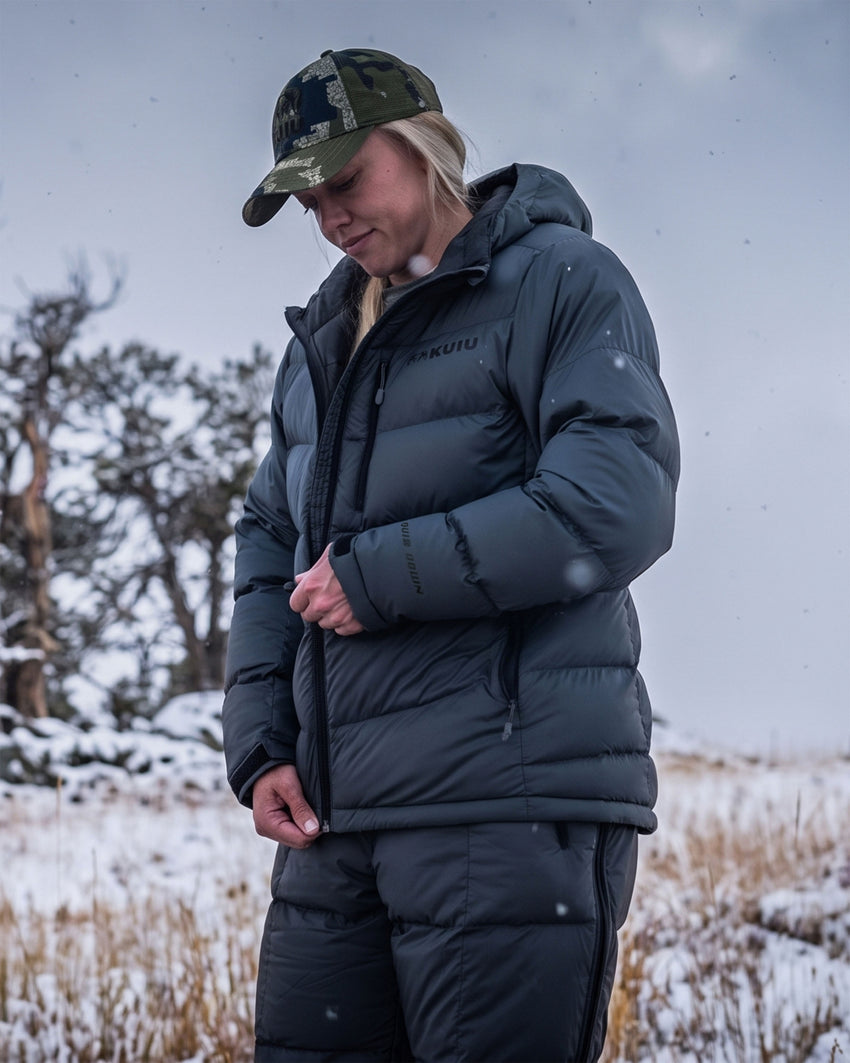 Women's Super Down PRO Hooded Jacket | Vias